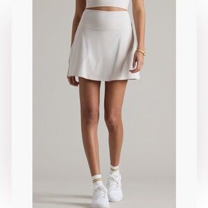 RHONE Course to Court 16-Inch Sport Skort | Sand | Size S